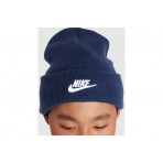 Nike Peak Παιδικό Χειμερινό Σκουφάκι Μπλε Σκούρο