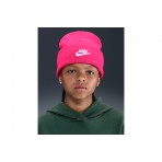 Nike Peak Παιδικό Χειμερινό Σκουφάκι Φούξια