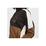 Nike Sportswear Γυναικεία Ζακέτα Καφέ, Λευκή