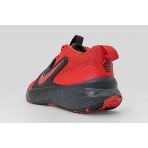 Nike Team Hustle D 12 Μπασκετικά Παπούτσια Κόκκινα, Μαύρα