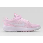 Nike Star Runner 5 Παιδικά Αθλητικά Παπούτσια για Τρέξιμο Ροζ, Λευκά