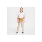 Nike Sportswear Παιδικό Κοντομάνικο Crop Top Λευκό