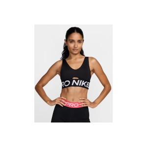 Nike Pro Indy Plunge Μπουστάκι Γυναικείο (HF7324 010)