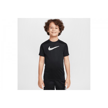 Nike Trophy23 Παιδικό Κοντομάνικο T-Shirt Μαύρο