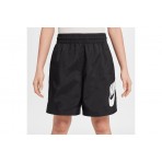 Nike Sportswear Club Παιδικό Αθλητικό Σορτς Μαύρο, Λευκό