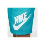 Nike Sportswear Club Παιδικό Αθλητικό Σορτς Τυρκουάζ, Λευκό