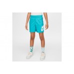 Nike Sportswear Club Παιδικό Αθλητικό Σορτς Τυρκουάζ, Λευκό