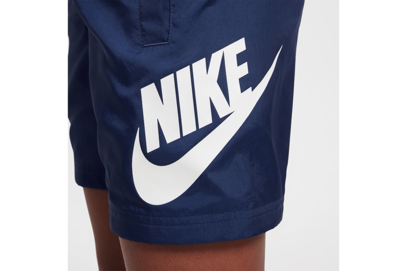 Nike Sportswear Club Παιδικό Αθλητικό Σορτς Μπλε Σκούρο, Λευκό