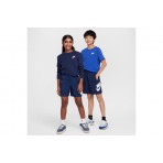 Nike Sportswear Club Παιδικό Αθλητικό Σορτς Μπλε Σκούρο, Λευκό