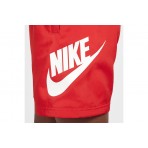 Nike Sportswear Club Παιδικό Αθλητικό Σορτς Κόκκινο, Λευκό