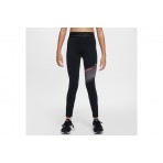 Nike Pro Dri-Fit Παιδικό Μακρύ Κολάν Μεσαίου Ύψους Μαύρο