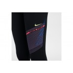 Nike Pro Dri-Fit Παιδικό Μακρύ Κολάν Μεσαίου Ύψους Μαύρο