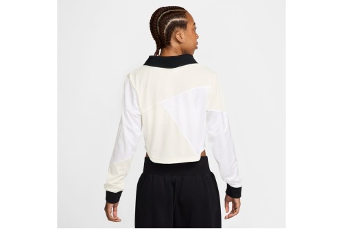 Nike Sportswear Crop Top Μακρυμάνικο Γυναικείο (HF9507 100)