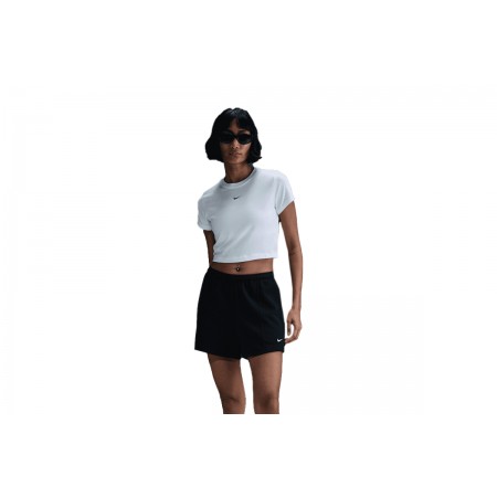 Nike Sportswear Chill Knit Cropped Γυναικείο Κοντομάνικο T-Shirt
