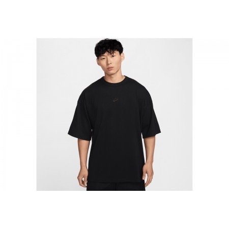 Nike Sportswear Premium Essentials Ανδρικό Κοντομάνικο T-Shirt Μαύρο