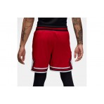 Jordan Sport Dri-FIT Mesh Diamond Ανδρική Μπασκετική Βερμούδα Κόκκινη