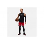 Jordan Sport Dri-FIT Mesh Diamond Ανδρική Μπασκετική Βερμούδα Κόκκινη