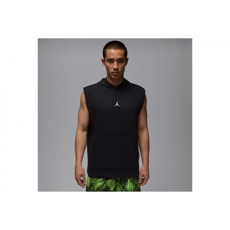 Jordan Sport Crossover Dri-FIT Ανδρικό Αμάνικο Hoodie Μαύρο