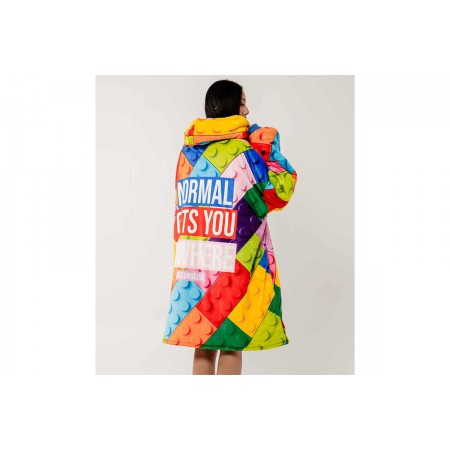 Bee Unusual Play With Me Hooded Blanket Πόντσο 