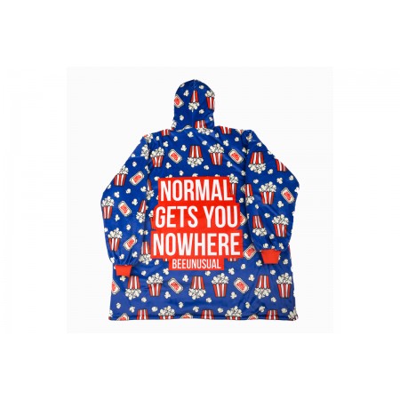 Bee Unusual Chill Bitch Hooded Blanket Πόντσο 