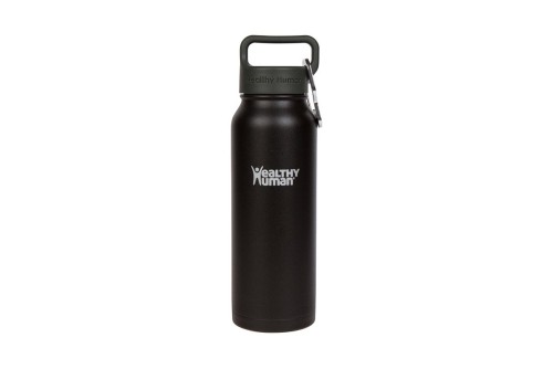 Healthy Human Stein Bottle  Μπουκάλι Θερμός 21Oz-621Ml (HH0013-PURE BLACK)