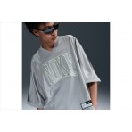Nike Sportswear Street Γυναικείο Κοντομάνικο T-Shirt Γκρι