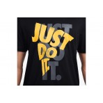 Nike Sportswear Just Do It Ανδρικό Κοντομάνικο T-Shirt Μαύρο