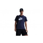 Nike Sportswear Futura Ανδρικό Κοντομάνικο T-Shirt Μπλε Σκούρο