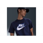 Nike Sportswear Futura Ανδρικό Κοντομάνικο T-Shirt Μπλε Σκούρο