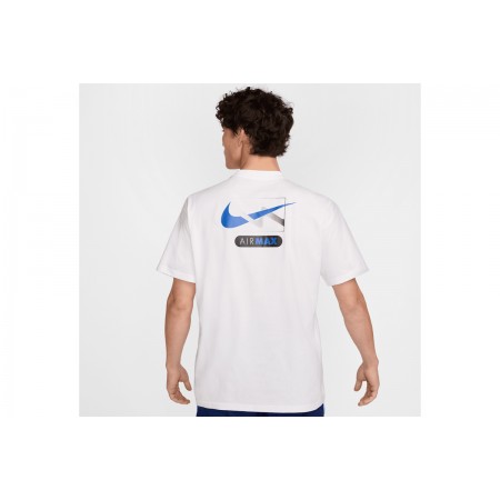 Nike Sportswear Max90 Ανδρικό Κοντομάνικο T-Shirt Λευκό
