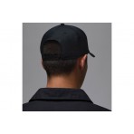 Jordan Rise Structured Curved-Bill Καπέλο Snapback Μαύρο, Λευκό