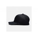 Jordan Rise Structured Curved-Bill Καπέλο Snapback Μαύρο, Λευκό