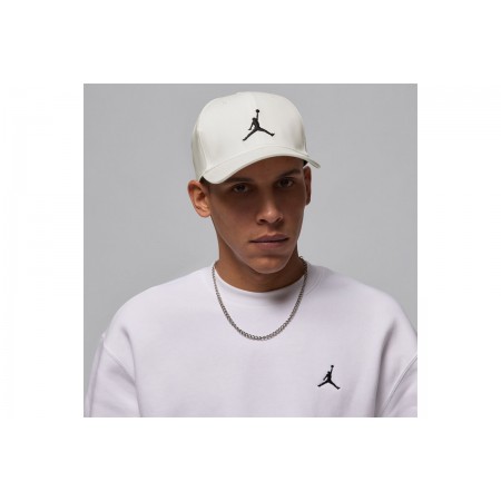 Jordan Rise Structured Curved-Bill Καπέλο Snapback Εκρού, Μαύρο