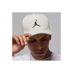 Jordan Rise Structured Curved-Bill Καπέλο Snapback Εκρού, Μαύρο