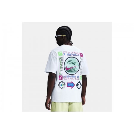 Nike Sportswear Max90 Graphic Ανδρικό Κοντομάνικο T-Shirt Λευκό