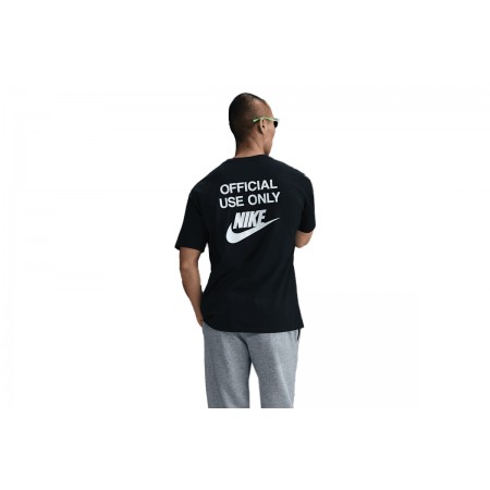 Nike Sportswear Max90 Ανδρικό Κοντομάνικο T-Shirt Μαύρο