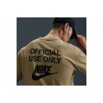 Nike Sportswear Max90 Ανδρικό Κοντομάνικο T-Shirt Μπεζ