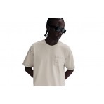 Nike Sportswear Max90 Ανδρικό Κοντομάνικο T-Shirt Γκρι Ανοιχτό
