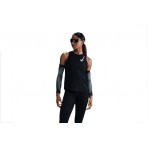 Nike One Dri-FIT Γυναικεία Αθλητική Αμάνικη Μπλούζα Μαύρη