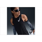 Nike One Dri-FIT Γυναικεία Αθλητική Αμάνικη Μπλούζα Μαύρη