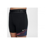 Nike Pro Dri FIT Παιδικό Κοντό Κολάν Μαύρο