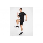 Nike Dri-Fit Fitness Ανδρικό Κοντομάνικο T-Shirt Μαύρο