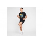 Nike Ανδρικό Κοντομάνικο T-Shirt Μαύρο