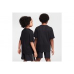 Nike Multi Dri-FIT Παιδικό Κοντομάνικο T-Shirt Μαύρο