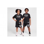 Nike Multi Dri-FIT Παιδικό Κοντομάνικο T-Shirt Μαύρο