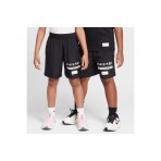 Nike Multi Dri-Fit Woven Παιδικό Αθλητικό Σορτς Μαύρο, Λευκό