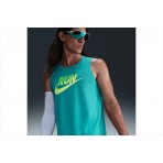 Nike Run Energy Miler Ανδρική Αμάνικη Μπλούζα Τυρκουάζ
