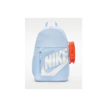 Nike Elemental Backpack Σιέλ, Λευκό, Πορτοκαλί 20L
