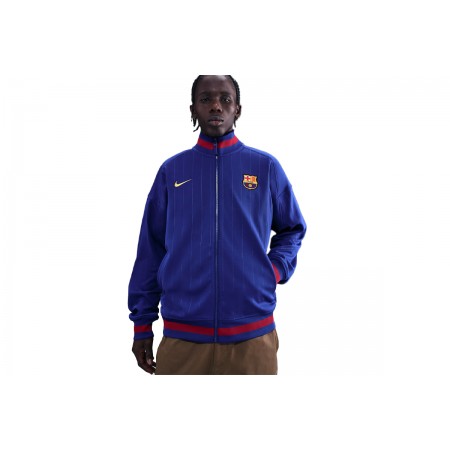 Nike F.C. Barcelona Academy Pro Home Ανδρική Πολυεστερική Ζακέτα