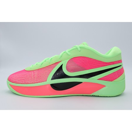 Nike Giannis Freak 6 Ανδρικά Μπασκετικά Παπούτσια Φούξια, Λαχανί